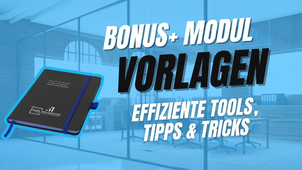 Bonus-Modul – Vorlagen